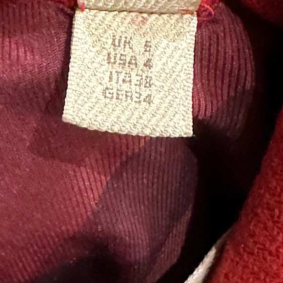 Burberry Brit Red Trench Coat - Picture 9 of 9